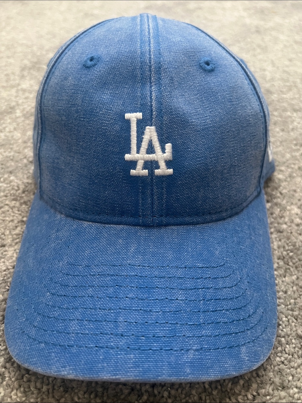 New Era LA Dodgers Seasonal Overwash Cap - small logo